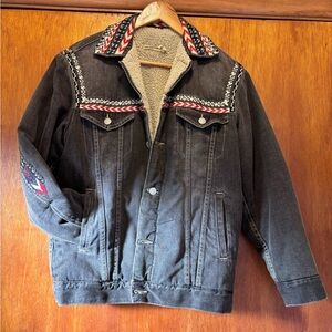 Isabel Marant etoile Black Denim Jacket